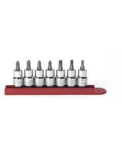 KDT80577 image(0) - 7PC SCREWDRIVER BIT SOCKET SET