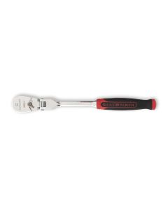 KDT81009P image(0) - 1/4" Drive 120XP™ Dual Material Flex Head Teardrop Ratchet 8"