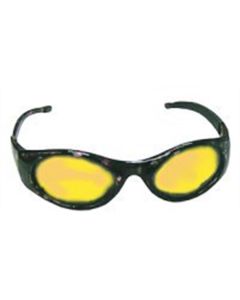 SAS5196 image(0) - Stingers High Impact Safe Glasses, w/ Tortoise Frames/Yellow Lens