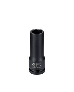 SUN2714 image(0) - 1/2" DR. 17MM THINWALL DEEP SOCKET