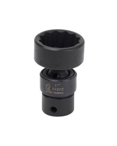 SUN332UZ image(0) - 3/8" Dr. 1" 12 Point Universal Impact Socket