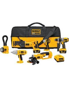 DWTDCK675L image(0) - 18V 6 TOOL COMBO KIT