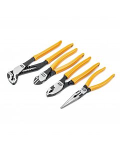 KDT82203 image(0) - 4 Pc. Pitbull Dipped Handle Mixed Plier Set