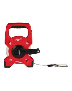 MLW48-22-5330 image(0) - Milwaukee Tool 30m/100ft Fiberglass Open Reel Long Tape Measure