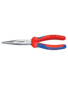 KNP2612200 image(0) - LONG NOSE PLIERS W/ CUTTER-COMFORT GRIP