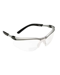 MMM11374 image(0) - 3M BX Reader Protective Eyewear Silver+1.5 Diopter