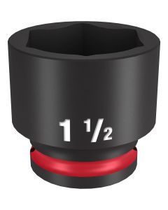 MLW49-66-6218 image(0) - SHOCKWAVE Impact Duty™ 1/2"Drive 1-1/2" Standard 6 Point Socket