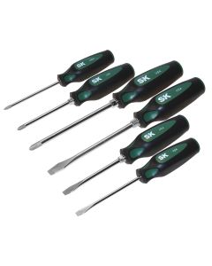 SKT86336 image(0) - 6-Piece Cushion Grip Automotive Screwdriver Set