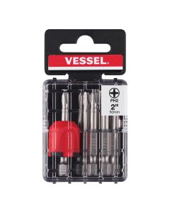 VESMGEPH250P10T image(0) - Voha Pwer Bits PH2x50 10pcs with 1pc Mag Enhancer