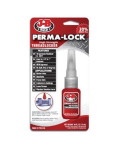 JBW27113 image(0) - J B Weld J-B Weld 27113 Perma-Lock High Strength Threadlocker - Red - 13 ml.