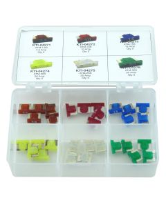 KTI00068 image(0) - 35-pc Low Profile Mini Fuse Asst