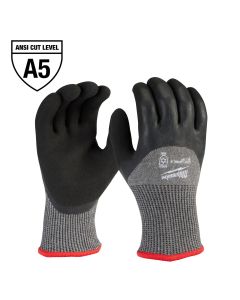 MLW48-73-7952 image(0) - Milwaukee Tool Cut Level 5 Winter Dipped Gloves - L