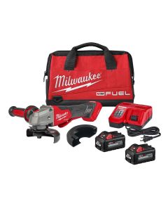 MLW2882-22 image(0) - M18 FUEL™ 4-1/2" / 5" Braking Grinder w/ ONE-KEY™ Paddle Switch, No Lock