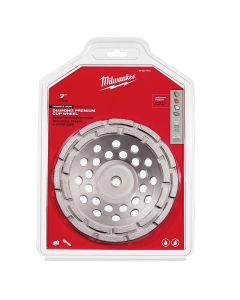 MLW49-93-7770 image(0) - Milwaukee Tool 7" Diamond Cup Wheel Double Row