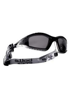 Safety Glasses Tracker Foam Lined ASAF Smoke Le