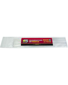 DENDF-PCNT06 image(0) - 25PK 6mm Poly Plastic Rods