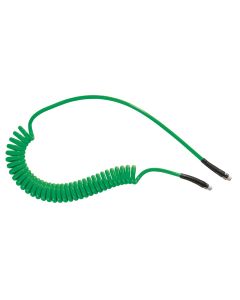 PRVPUS266V image(0) - Green Polyurethane spiral hose assembly, 5/16" ID