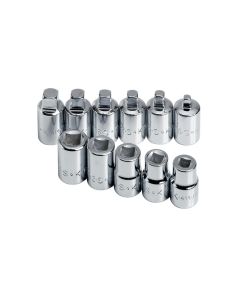 SKT19781 image(0) - S K Hand Tools SOCKET SET PIPE PLUG 3/8IN. DRIVE 11PC MALE/FEMALE