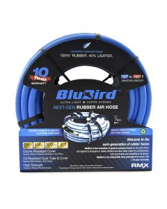 BLBBB1425 image(0) - BluBird Rubber Air Hose 1/4 in. x 25 ft.