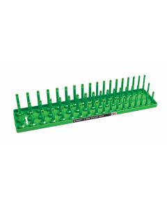 HNE12043 image(0) - 1/2" Metric 3-Row Socket Tray - Green