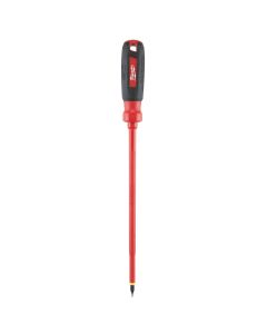 MLW48-22-2233 image(0) - Milwaukee Tool 3/16" Cabinet - 8" 1000V Insulated Screwdriver