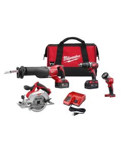 MLW2694-24 image(0) - M18 COMBO HAMMER DRILL SAW DRIVER 4-TOOL KIT