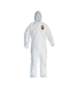 Hooded Coverall  Lg