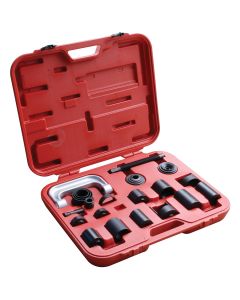 KTI71556 image(0) - K Tool International Ball Joint Service Tool & Master Adapter Set