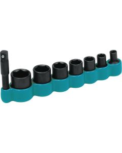 MAKT-02369 image(0) - 8PC 1/4" 6-Point Imp Socket Set