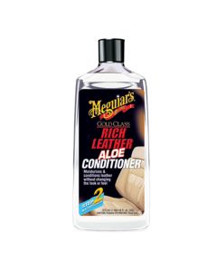 MEGG11116 image(0) - RICH LEATHER ALOE CONDITIONER 16OZ CLEAR BOTTLE